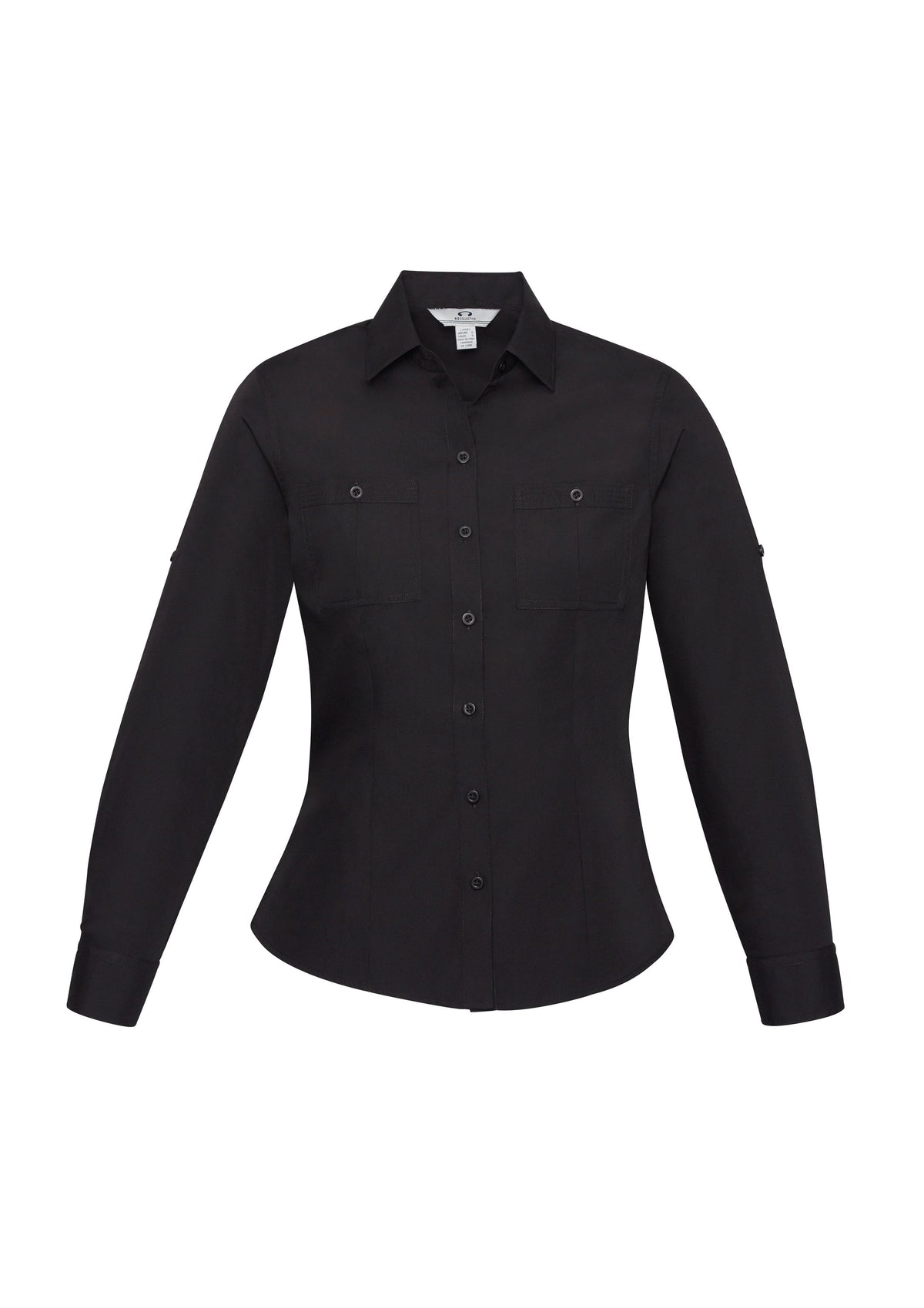 Womens Bondi Long Sleeve Shirt - Black