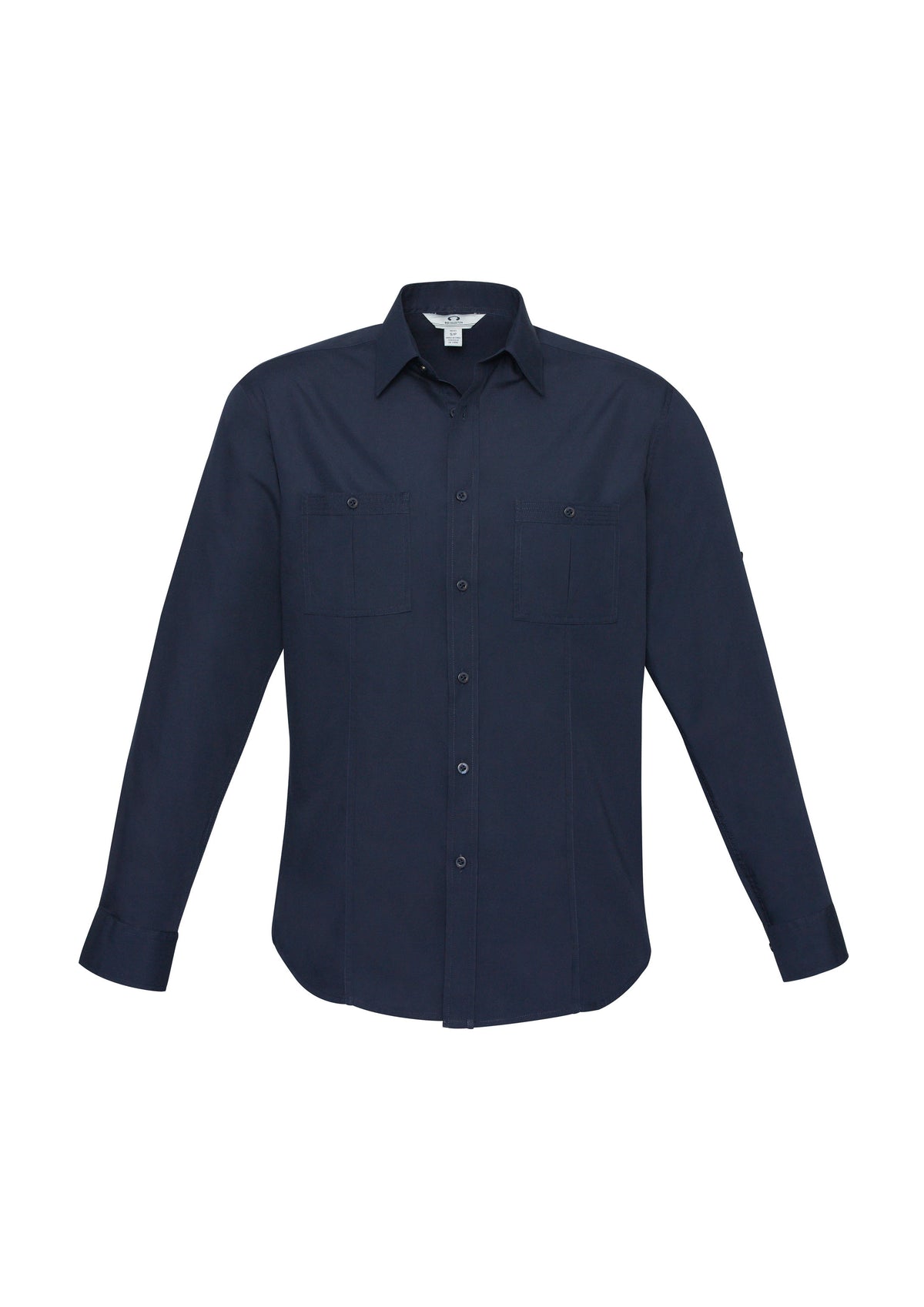 Mens Bondi Long Sleeve Shirt - Navy