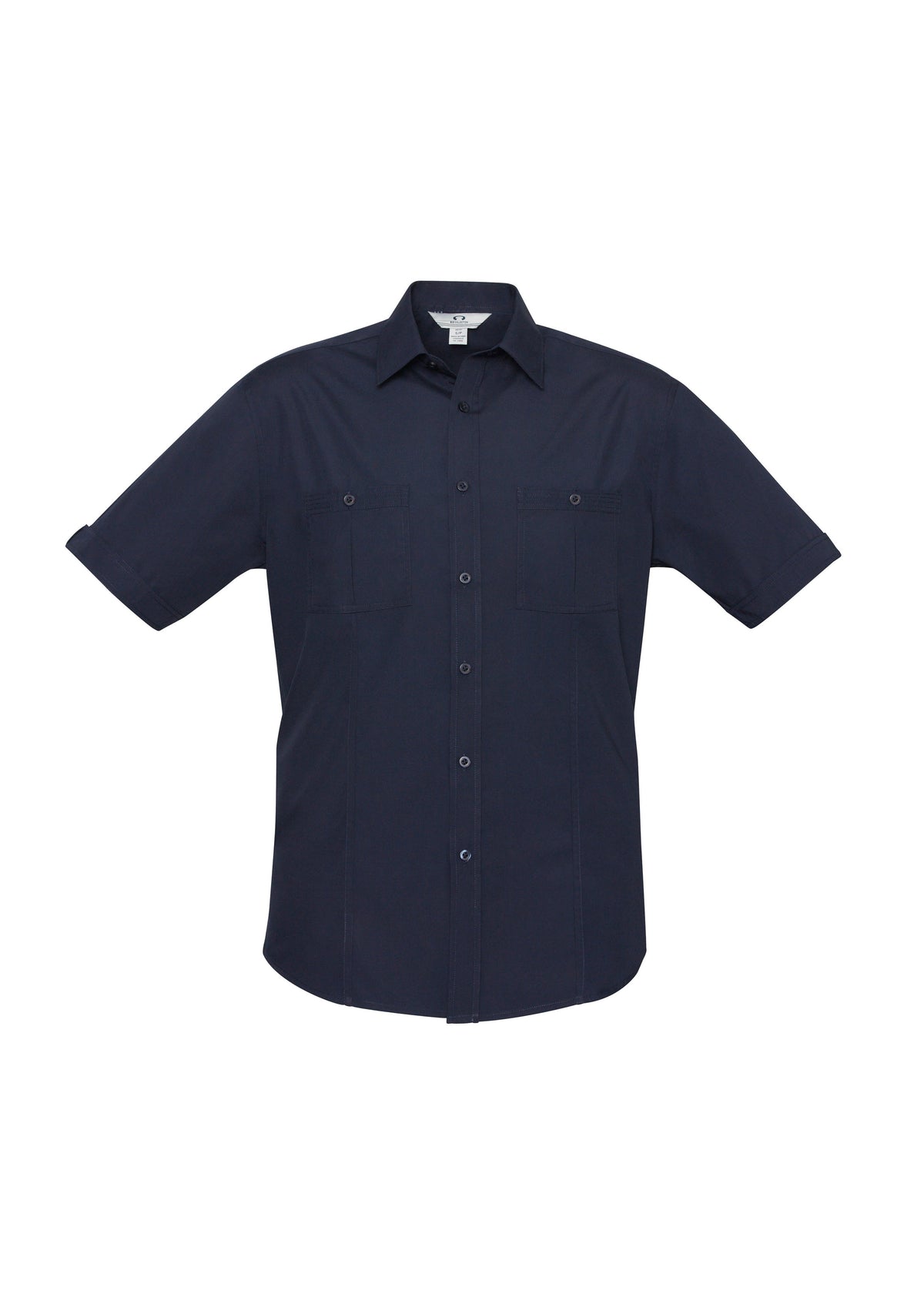 Mens Bondi Short Sleeve Shirt - Navy