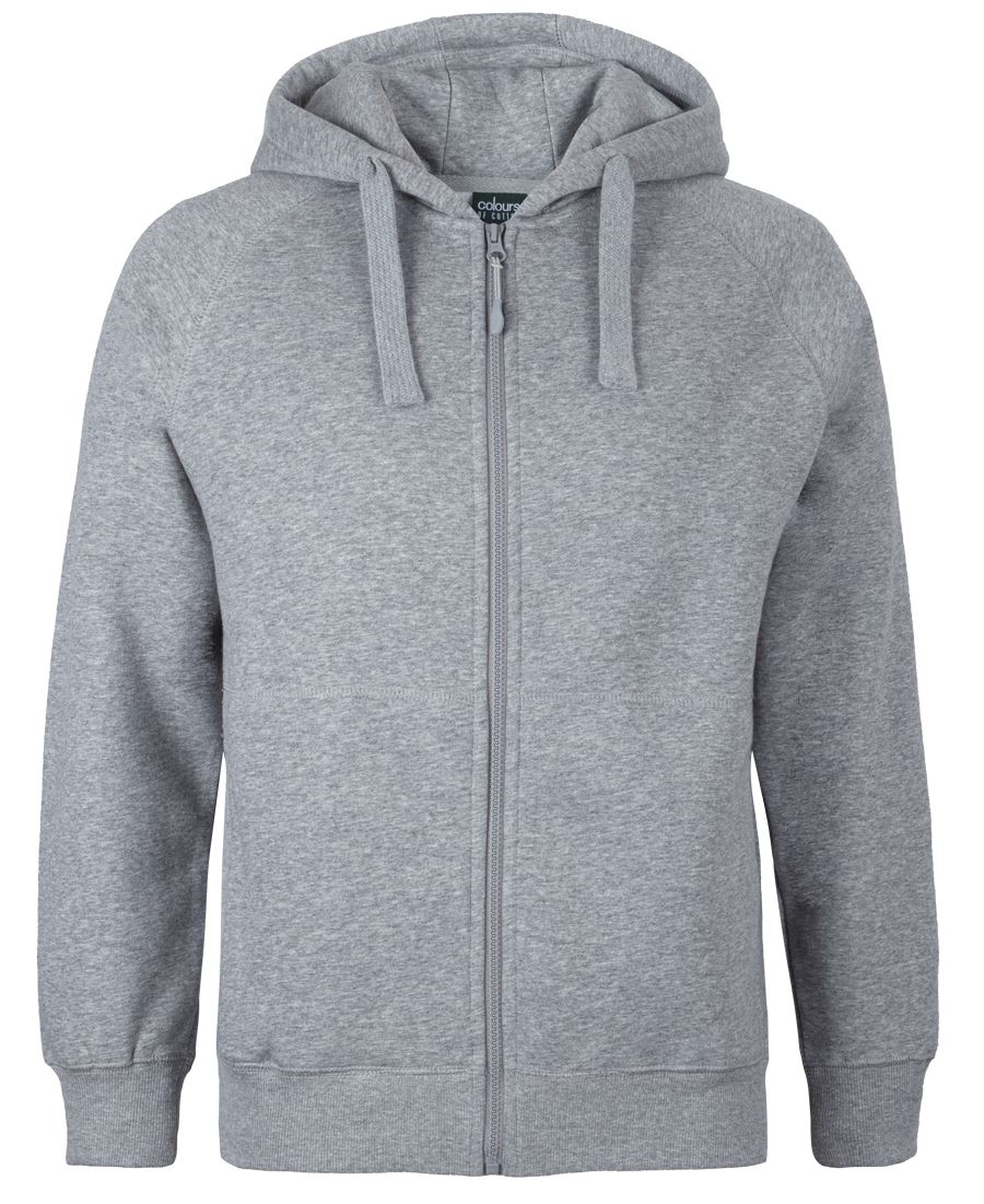 C of C FULL ZIP FLEECY HOODIE NAVY