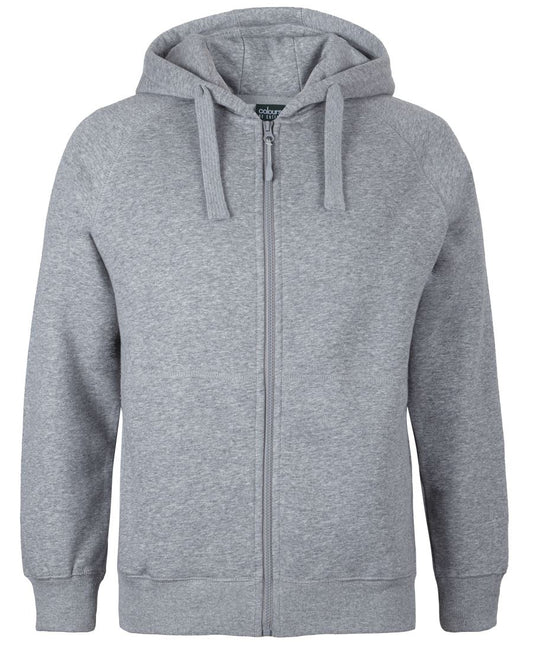C of C FULL ZIP FLEECY HOODIE NAVY