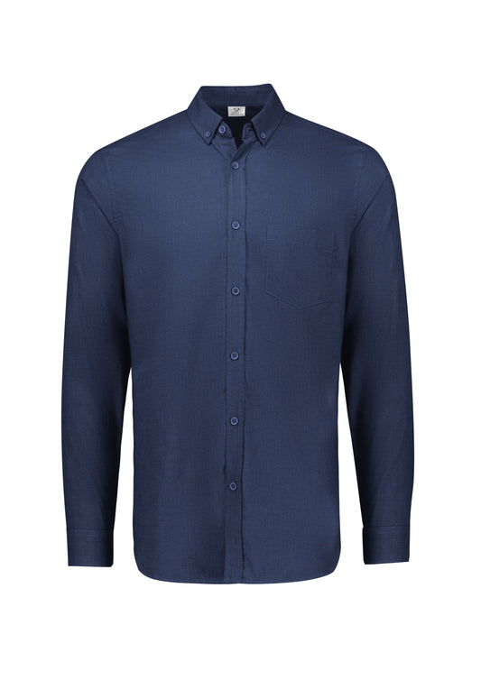 Mens Soul Long Sleeve Shirt - back