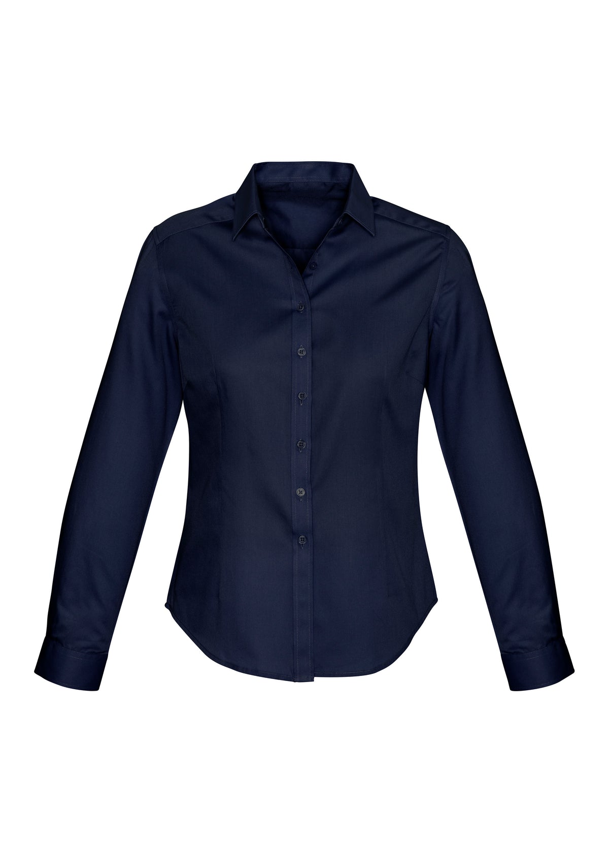 Womens Dalton Long Sleeve Shirt - Navy