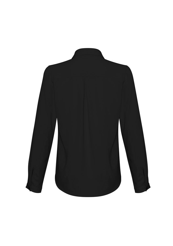Womens Madison Long Sleeve Shirt - back