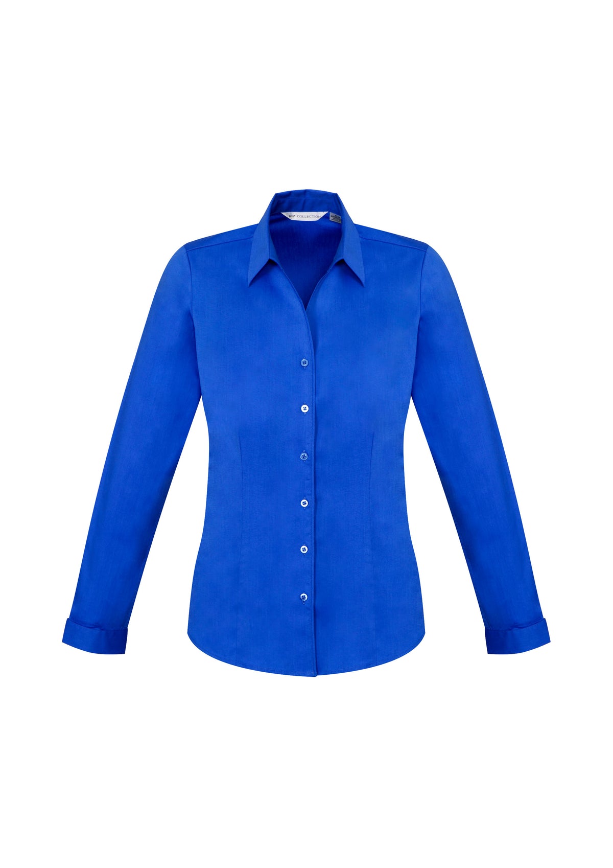 Womens Monaco Long Sleeve Shirt - Electric Blue
