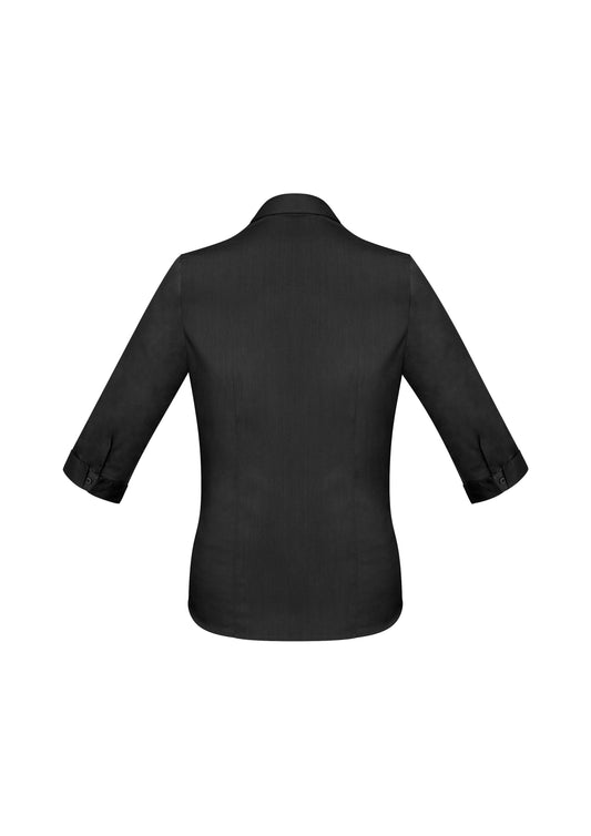 Womens Monaco 3/4 Sleeve Shirt - back