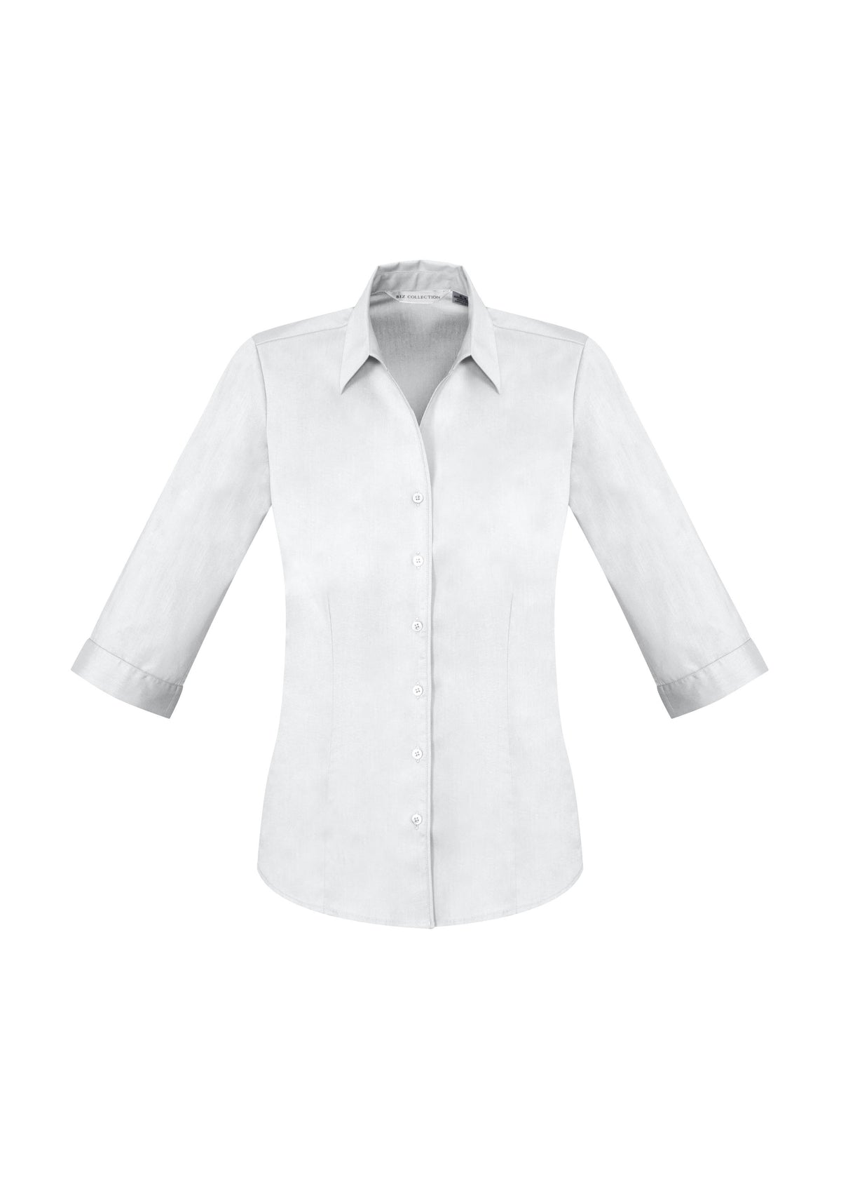 Womens Monaco 3/4 Sleeve Shirt - White