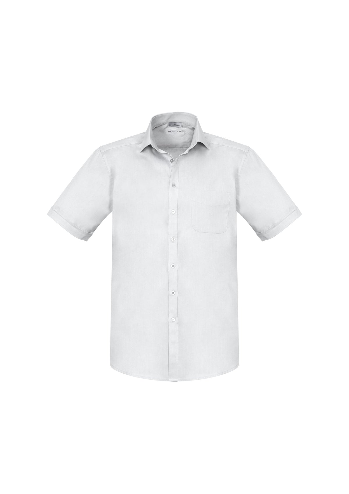 Mens Monaco Short Sleeve Shirt - White