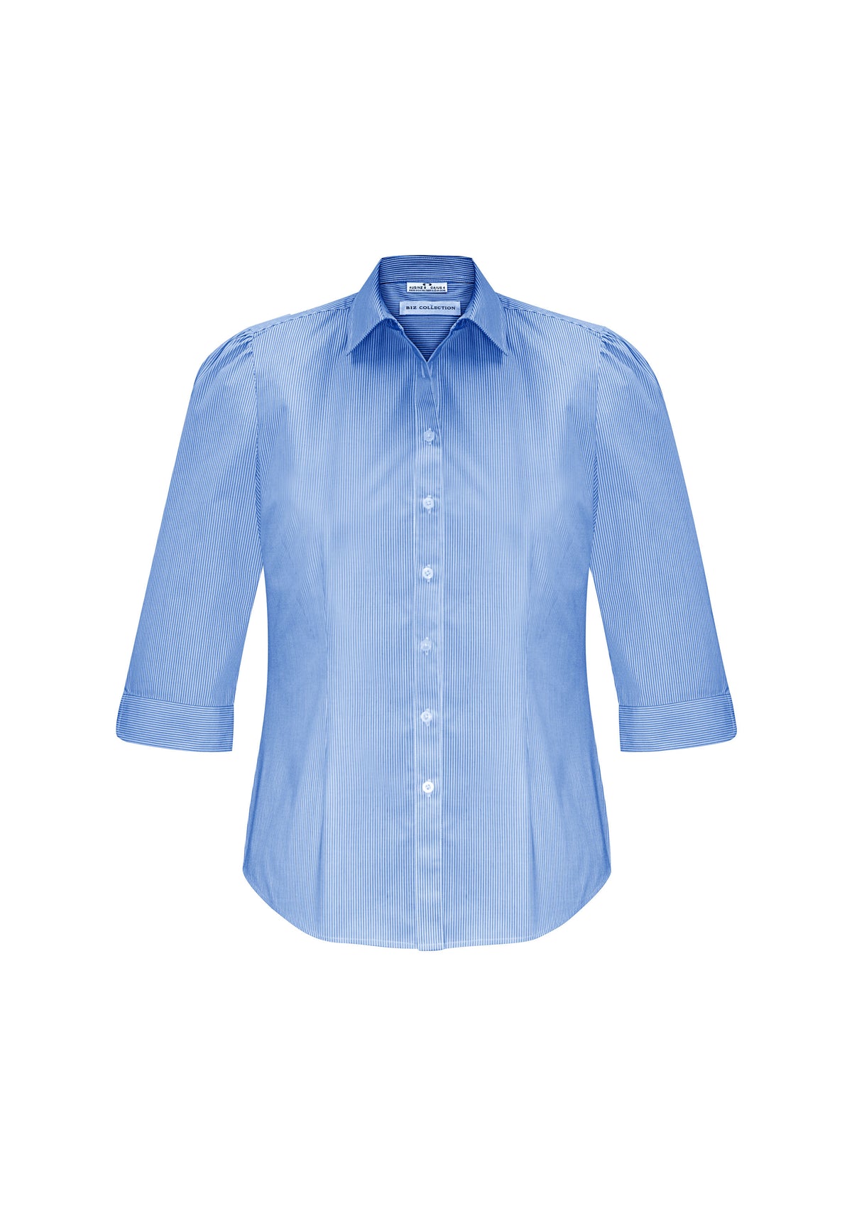 Womens Euro 3/4 Sleeve Shirt - back