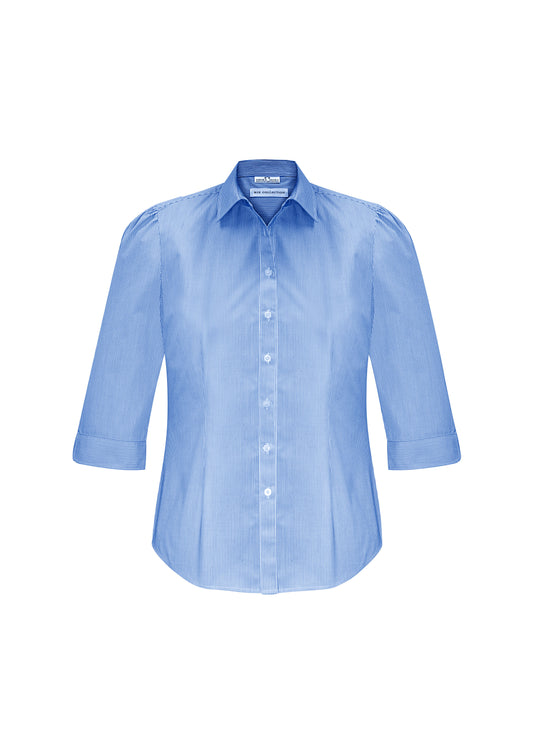 Womens Euro 3/4 Sleeve Shirt - back