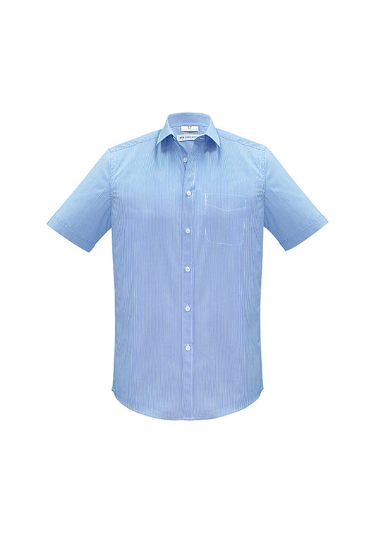 Mens Euro Short Sleeve Shirt - back