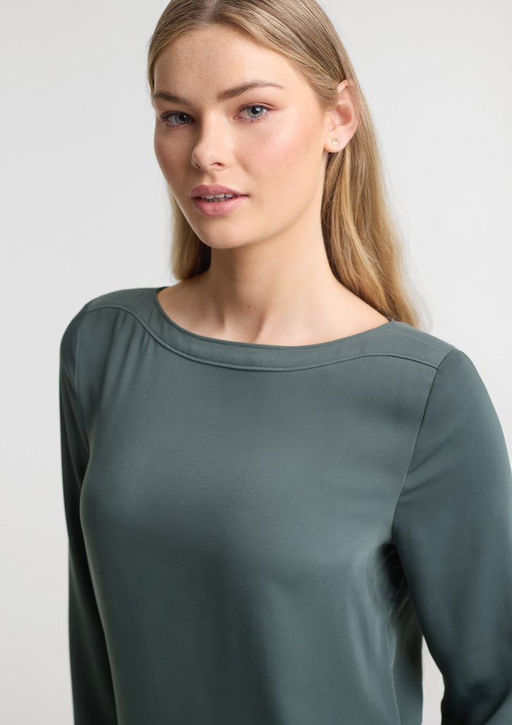 Womens Madison Boatneck Top - back