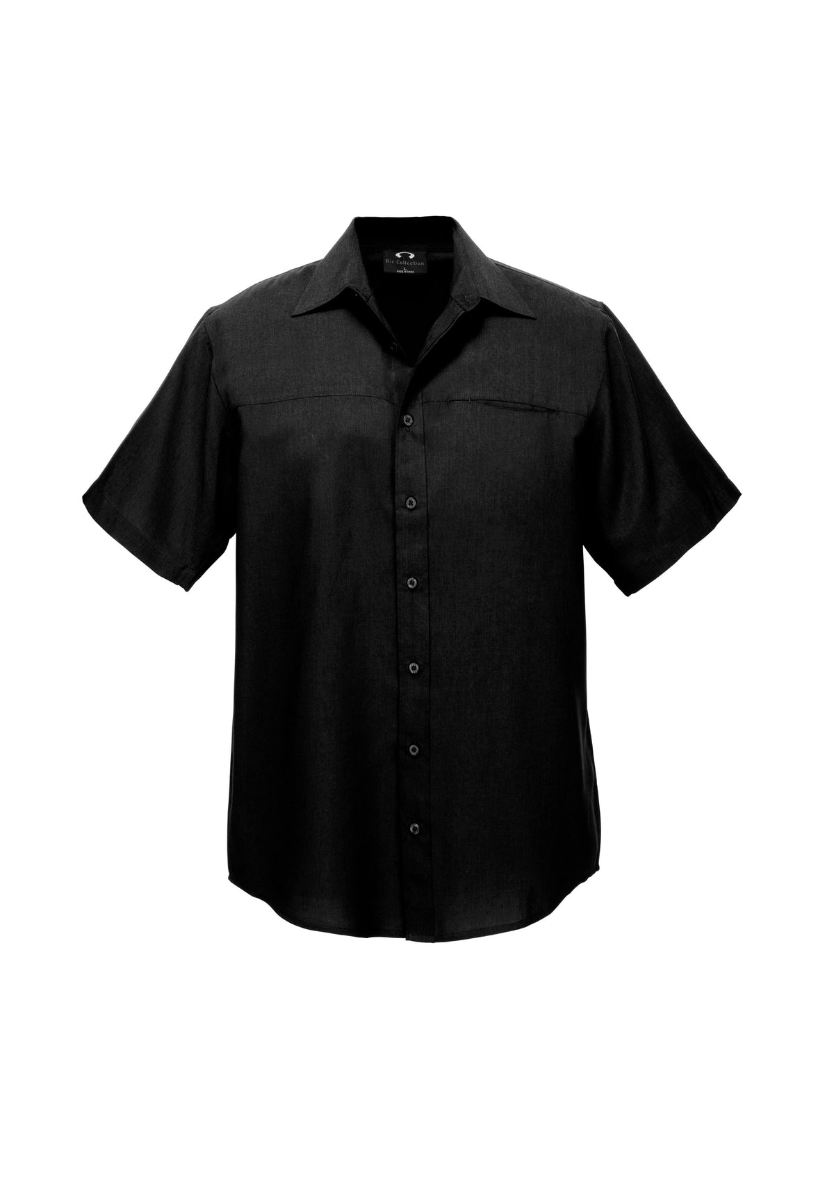 Mens Oasis Short Sleeve Shirt - Black