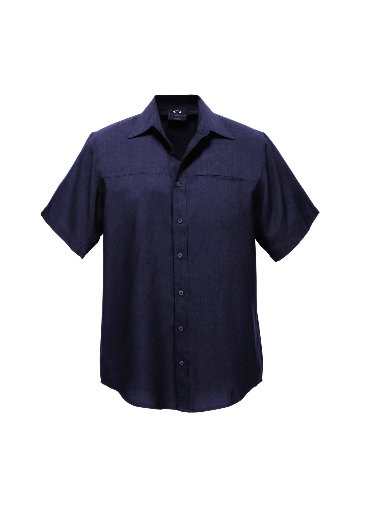 Mens Oasis Short Sleeve Shirt - Navy