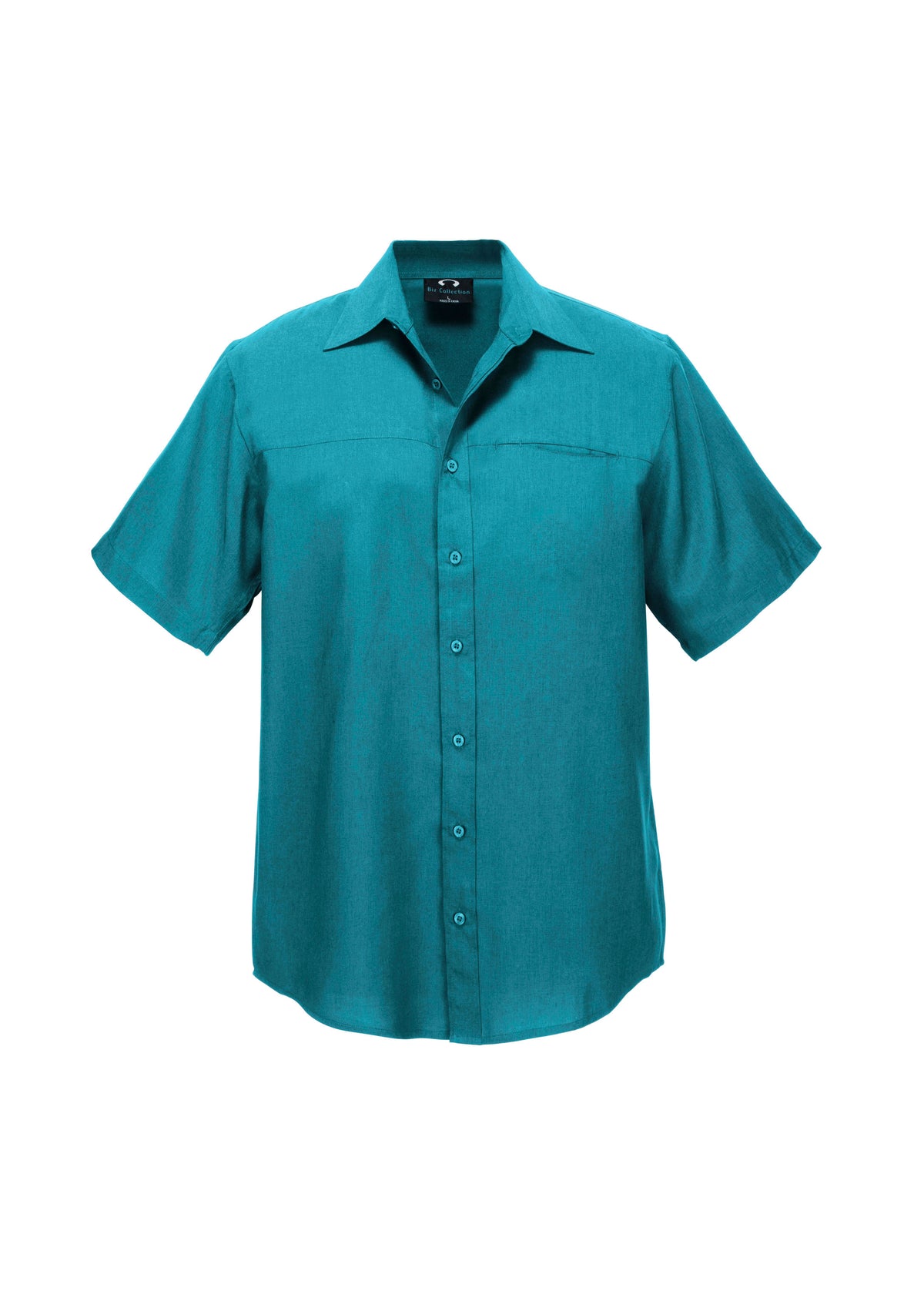 Mens Oasis Short Sleeve Shirt - Teal