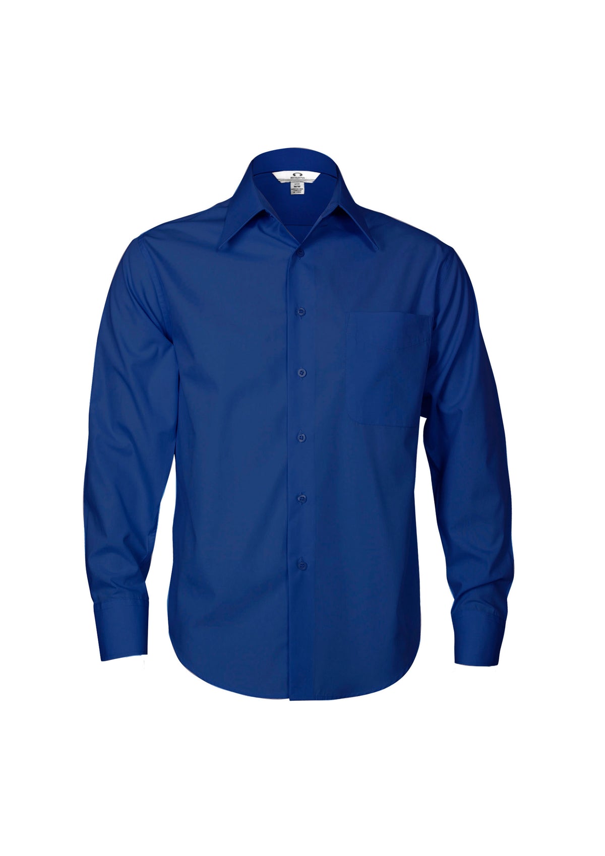 Mens Metro Long Sleeve Shirt - Royal