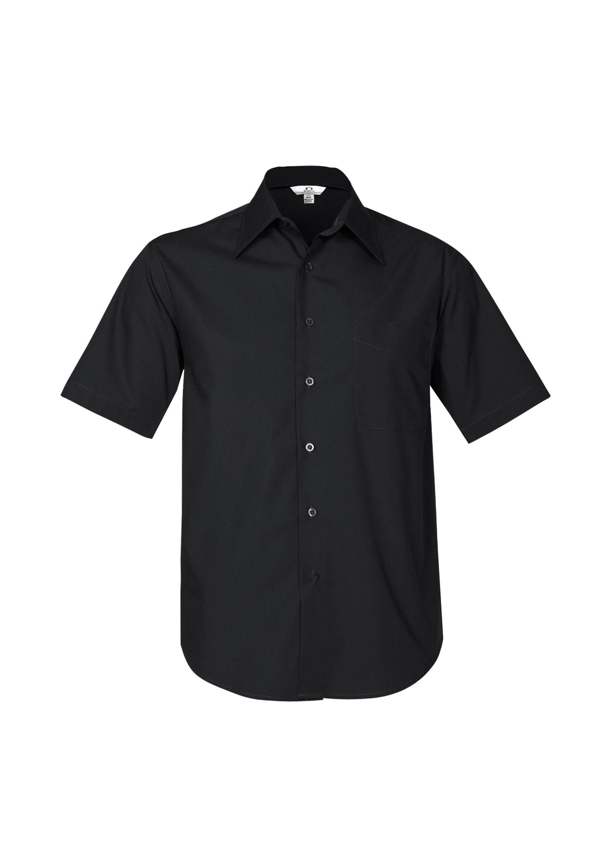 Mens Metro Short Sleeve Shirt - Black
