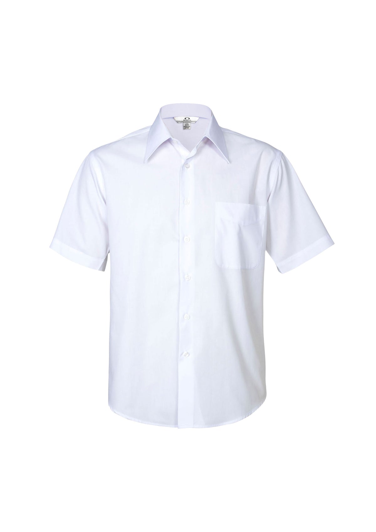 Mens Metro Short Sleeve Shirt - White