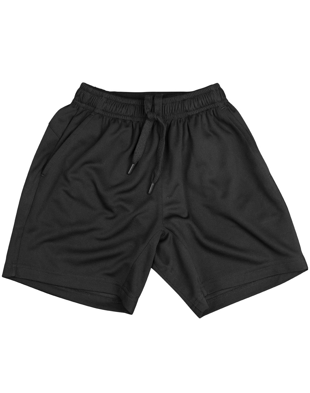 Kids' Bamboo Charcoal Sports Shorts - Black