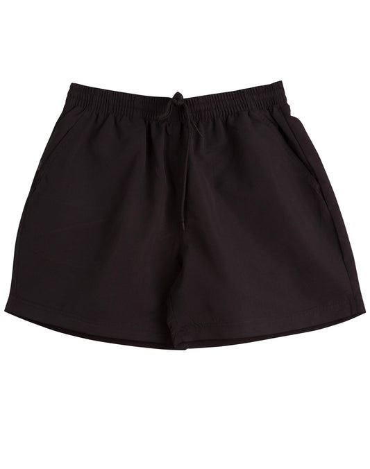 Kids microfibre shorts - Black