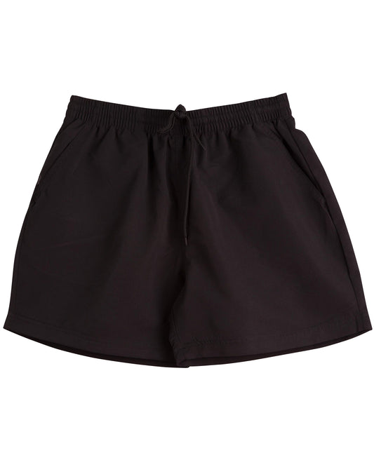 Adult microfibre shorts - Black