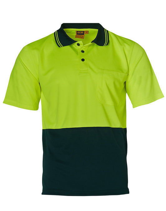 Hi-Vis truedry safety polo S/S