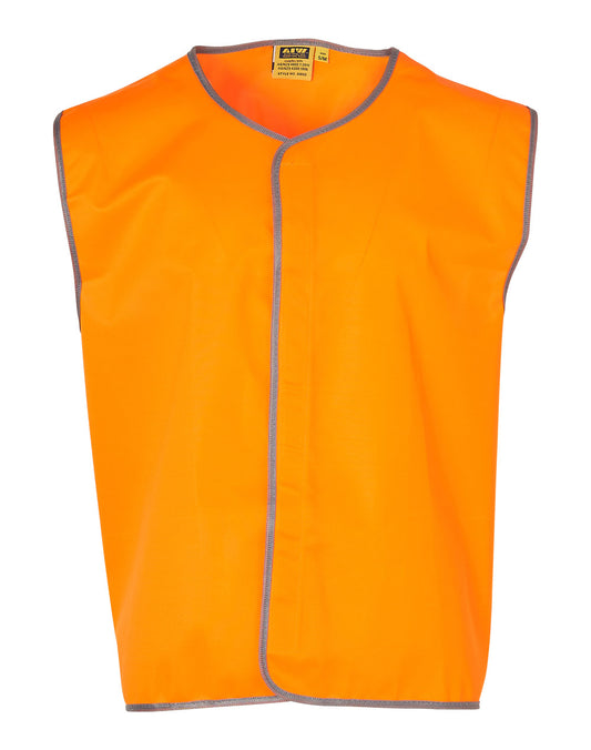 Hi-Vis safety vest, Day Use - Fluoro Orange