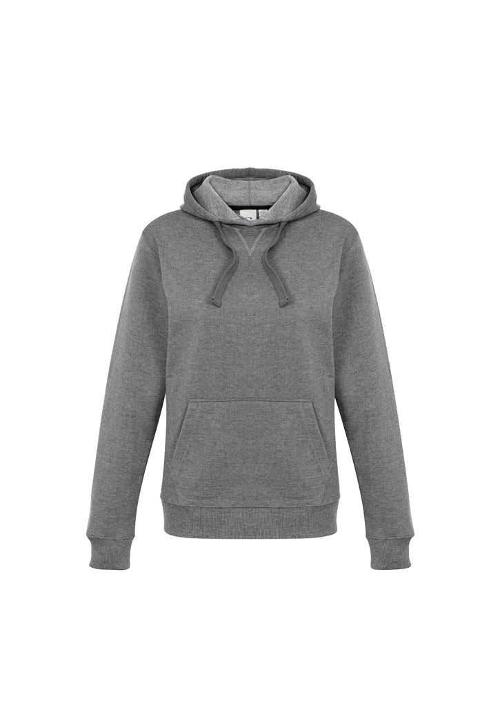Womens Crew Hoodie - Grey Marle
