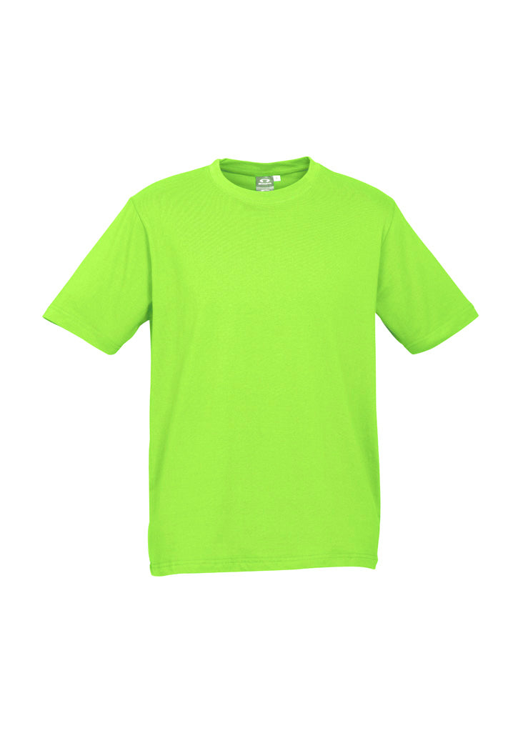 Mens Ice Short Sleeve Tee - Fluoro Yellow/Lime