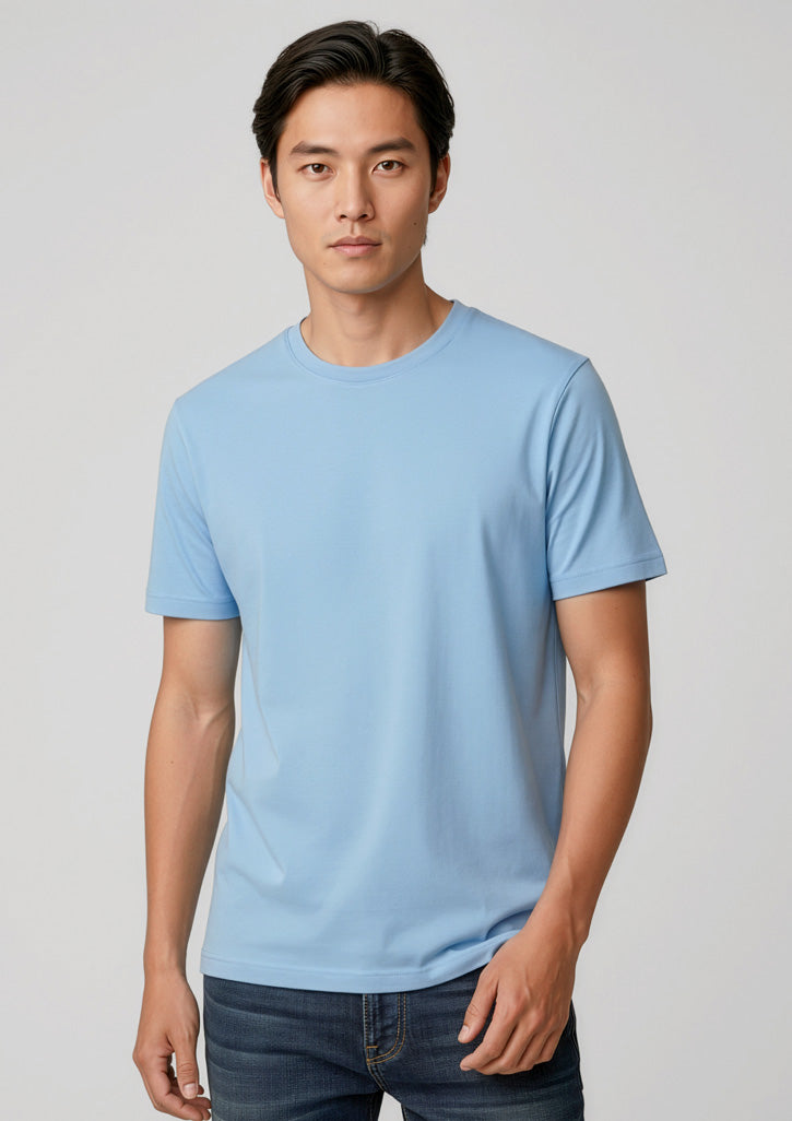 Mens Ice Short Sleeve Tee - Spring Blue