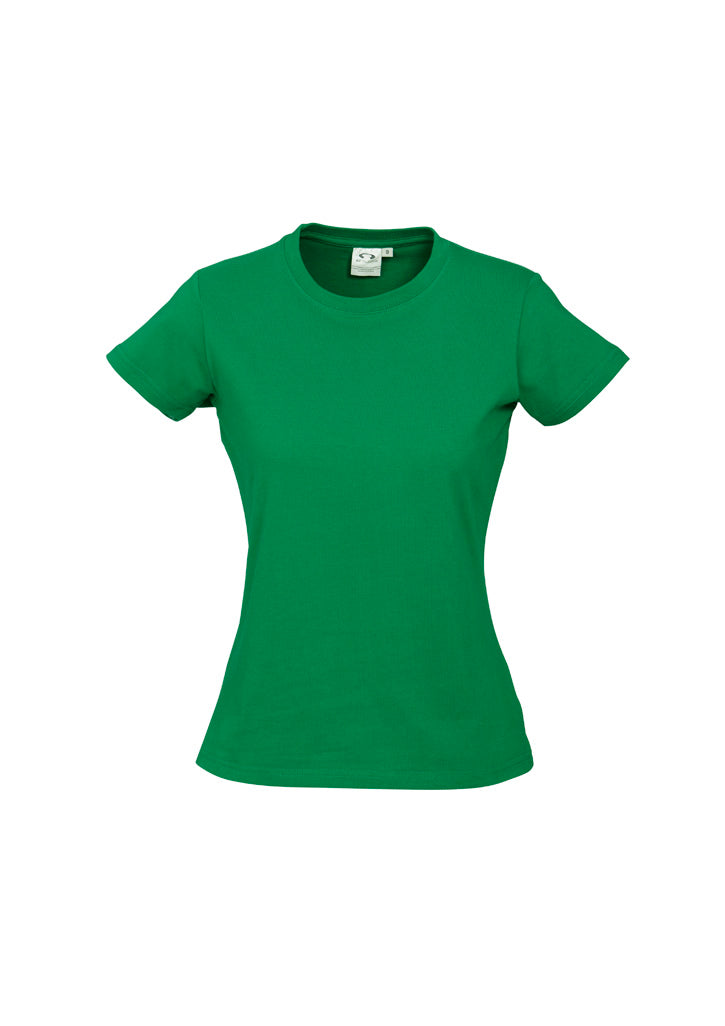 Womens Ice Short Sleeve Tee - Neon Green