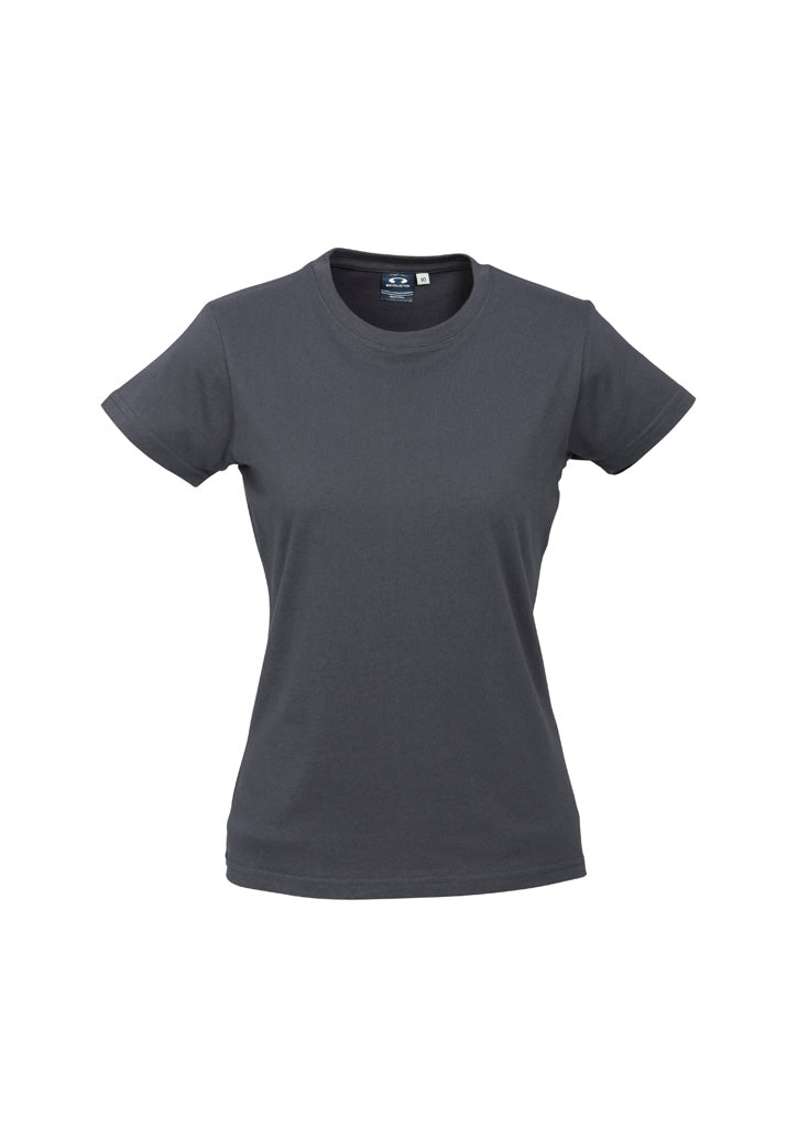 Womens Ice Short Sleeve Tee - Charcoal