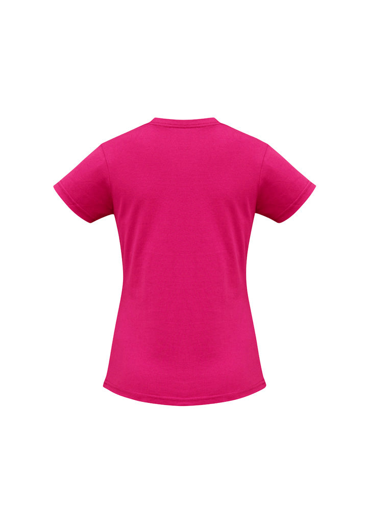 Womens Ice Short Sleeve Tee - back
