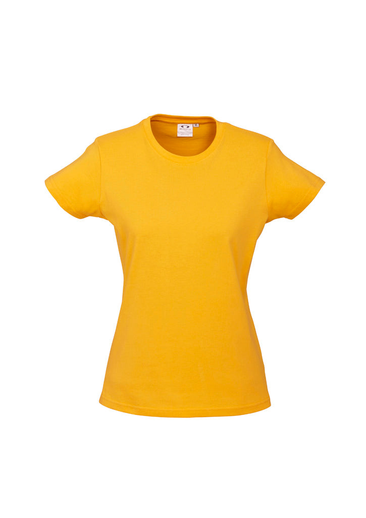 Womens Ice Short Sleeve Tee - Gold