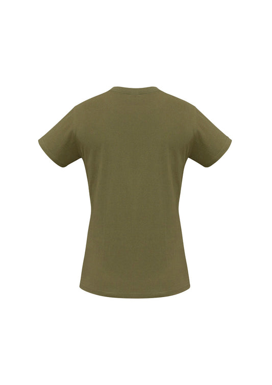 Womens Ice Short Sleeve Tee - back