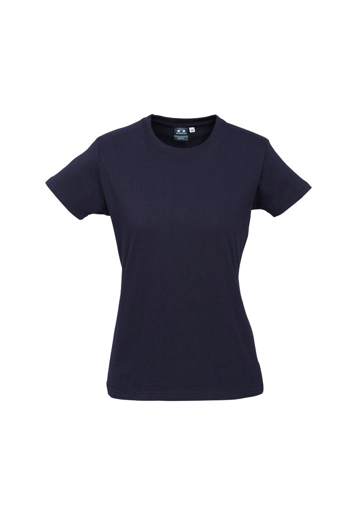 Womens Ice Short Sleeve Tee - Navy