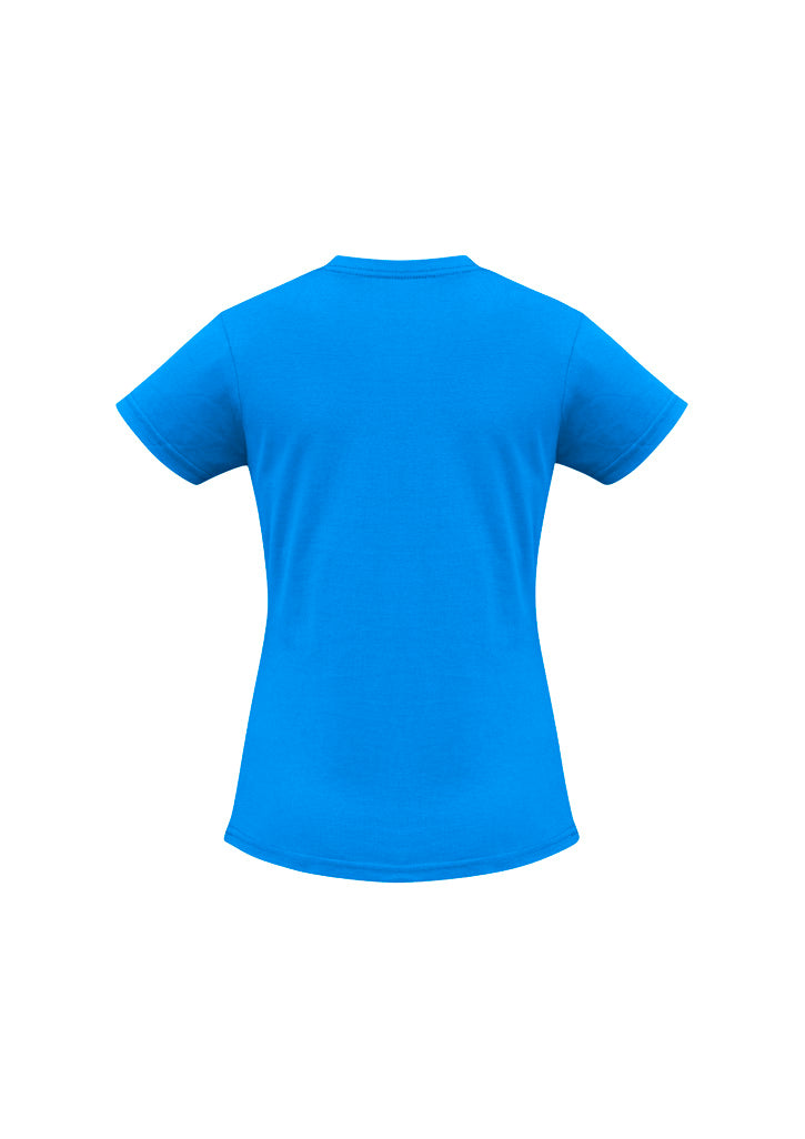 Womens Ice Short Sleeve Tee - back