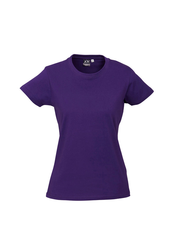 Womens Ice Short Sleeve Tee - back