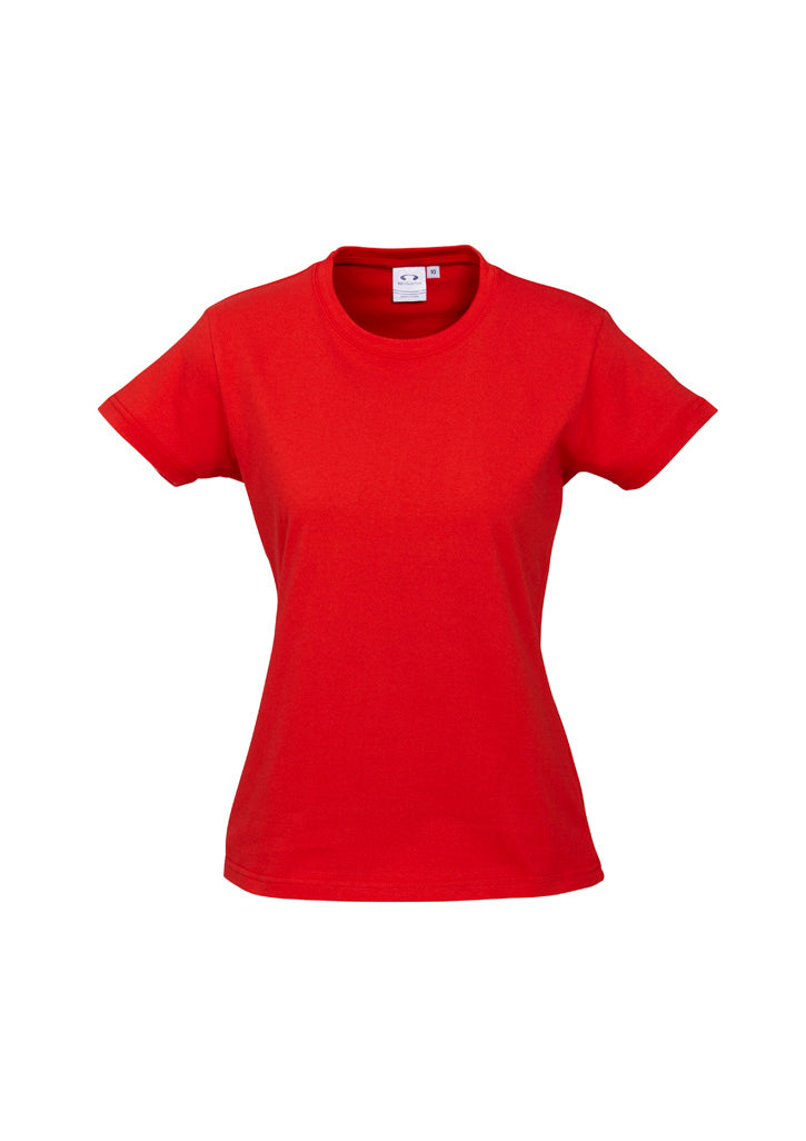 Womens Ice Short Sleeve Tee - Red