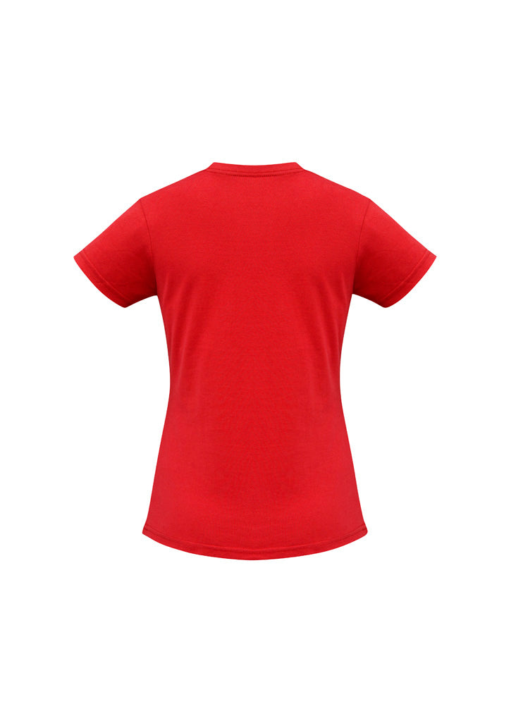 Womens Ice Short Sleeve Tee - back