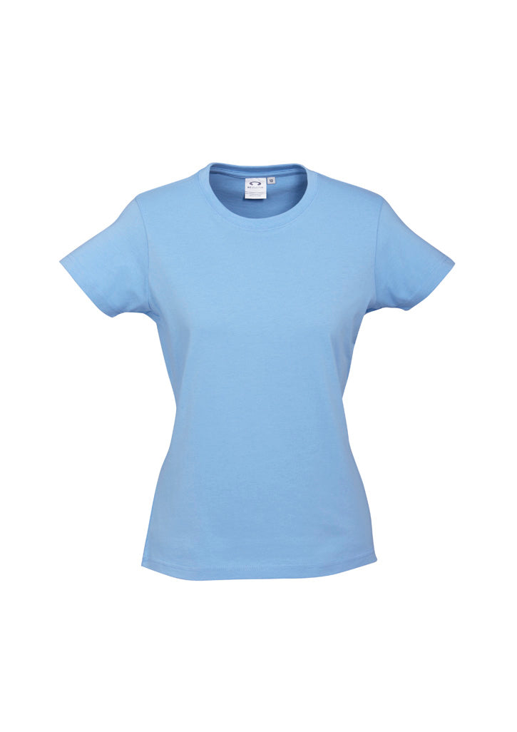 Womens Ice Short Sleeve Tee - Spring Blue