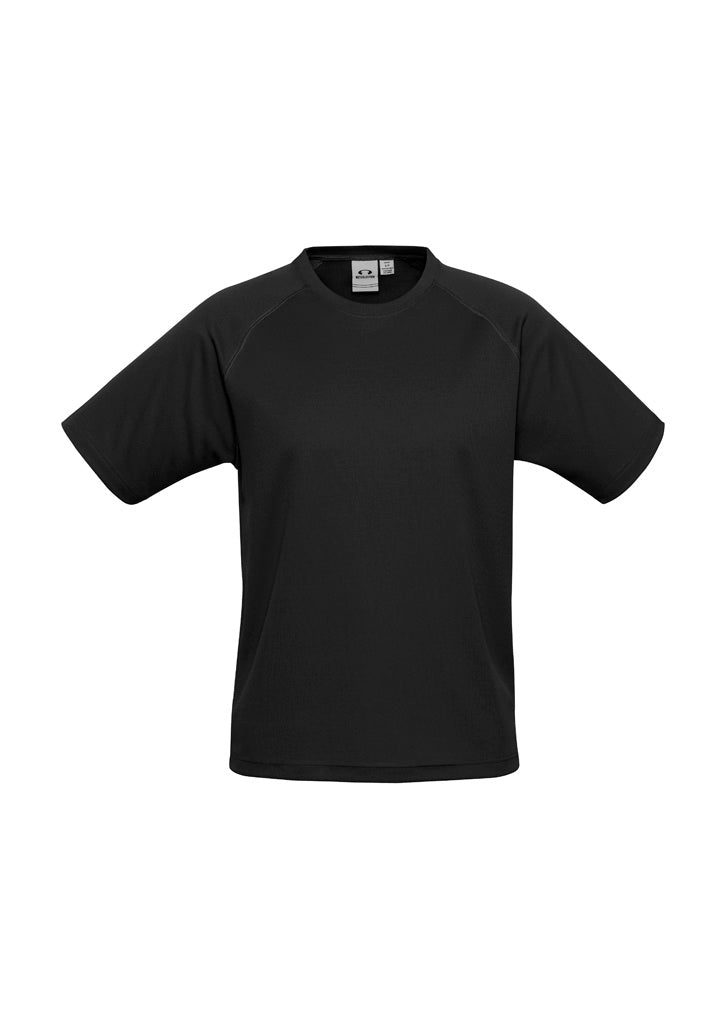 Kids Sprint Short Sleeve Tee - Black