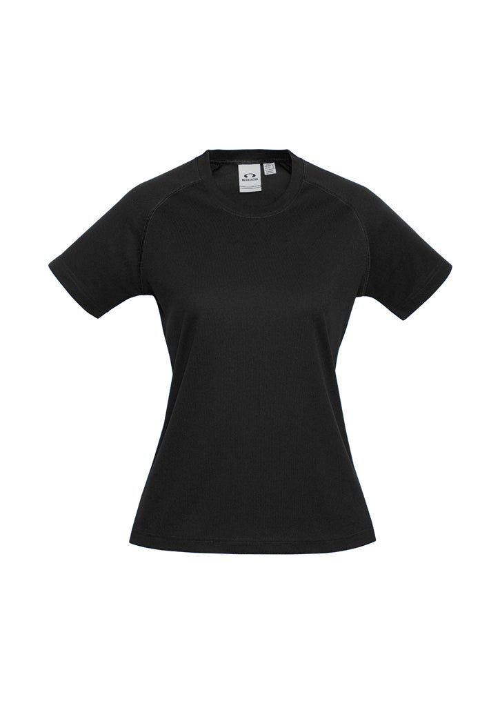 Womens Sprint Short Sleeve Tee - Black