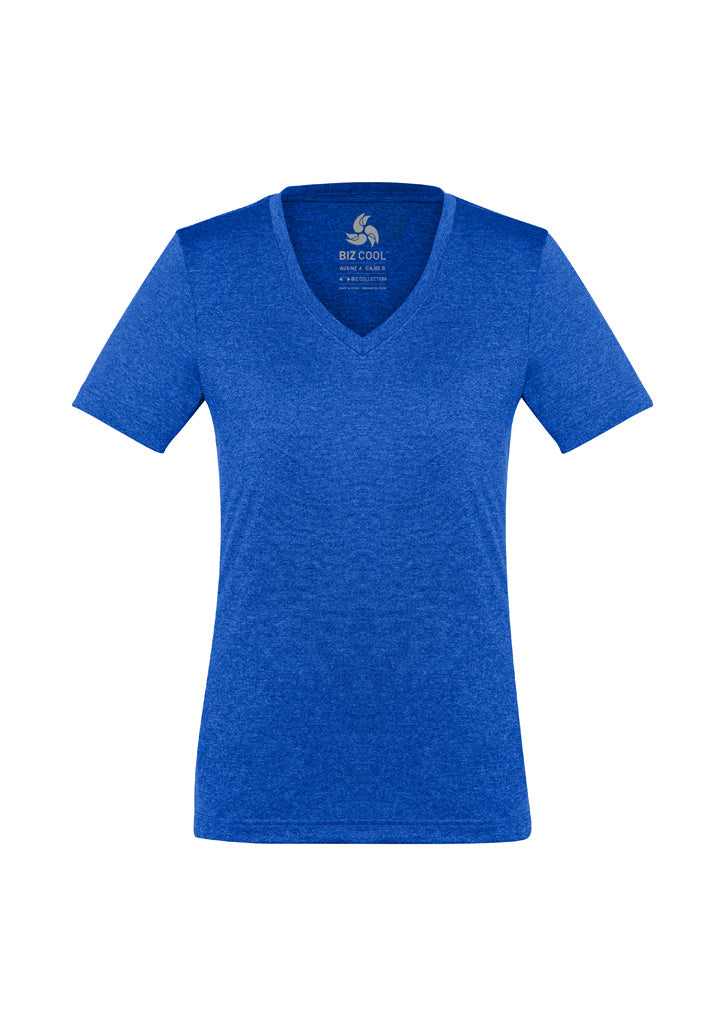 Womens Aero Short Sleeve Tee - Electric Blue
