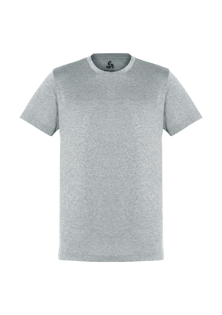 Mens Aero Short Sleeve Tee - Silver