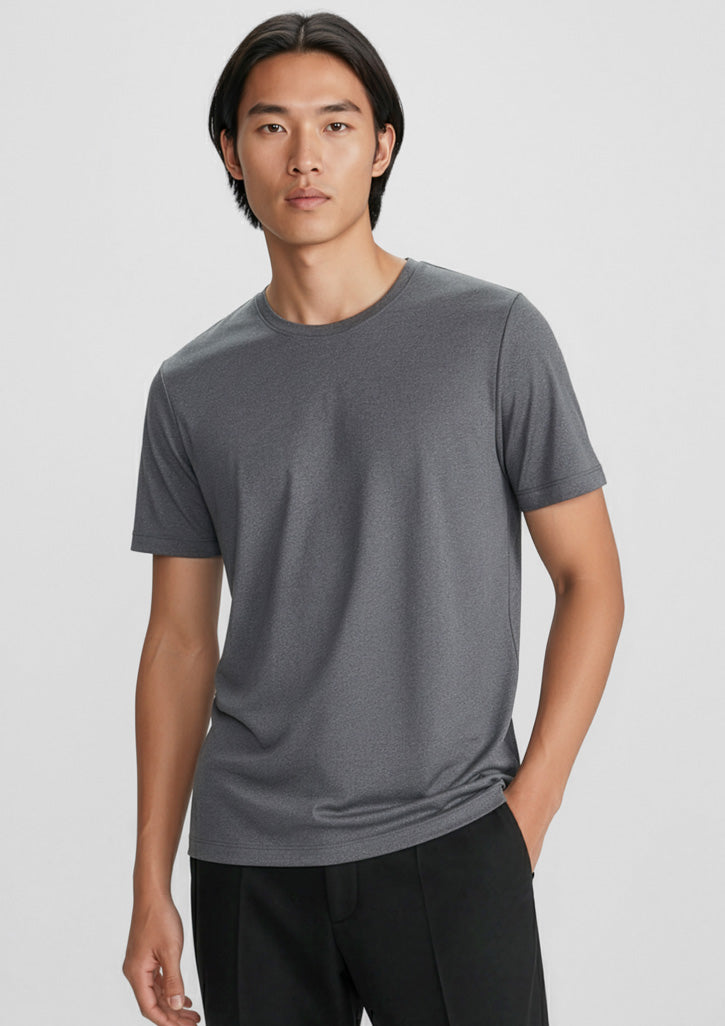 Mens Aero Short Sleeve Tee - Charcoal
