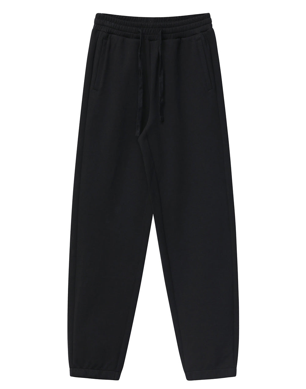 Unisex Airlayered CVC Sweatpants - Black
