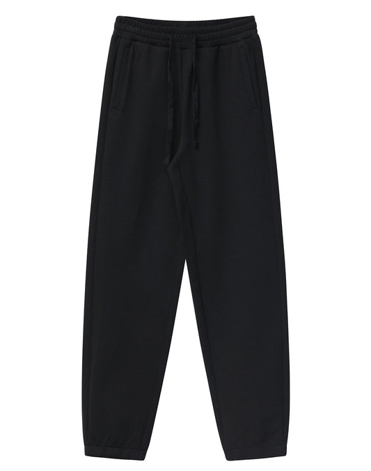 Unisex Airlayered CVC Sweatpants - Black