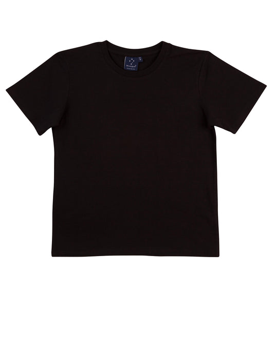 Men's fitted stretch tee - Black
