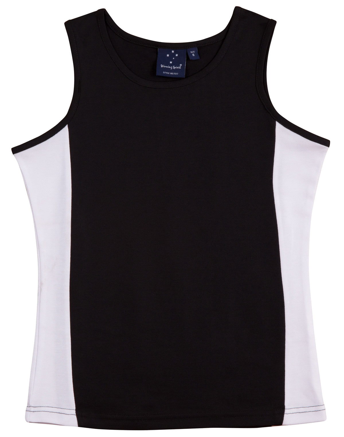 ladies truedry contrast singlet
